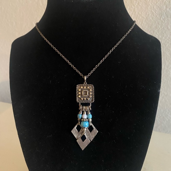 Silver necklace - Picture 1 of 3